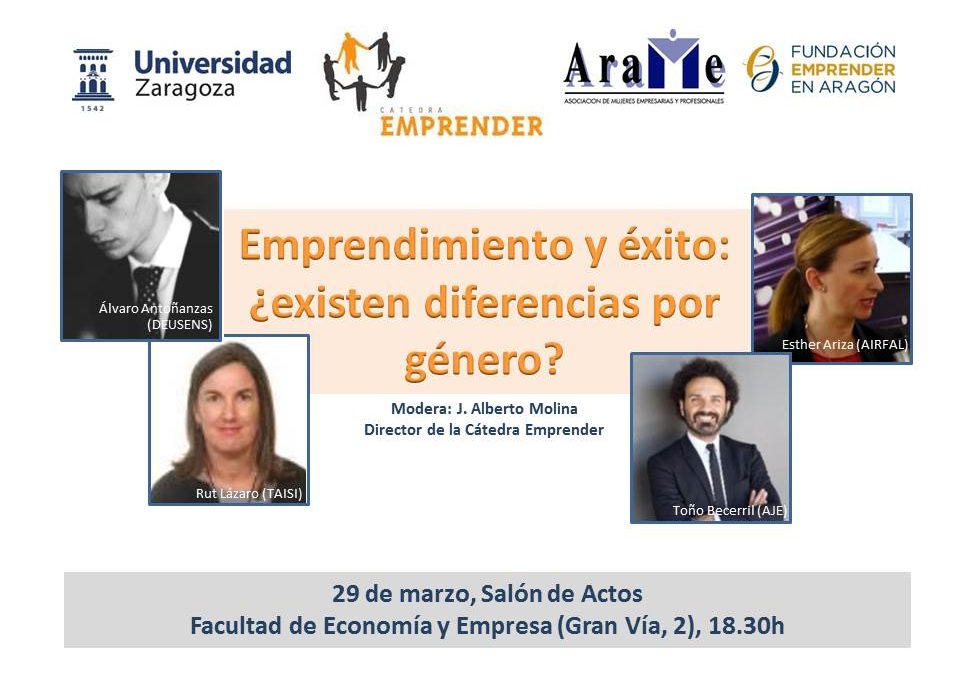 Mesa redonda: «Emprendimiento y éxito: ¿existen diferencias por género?